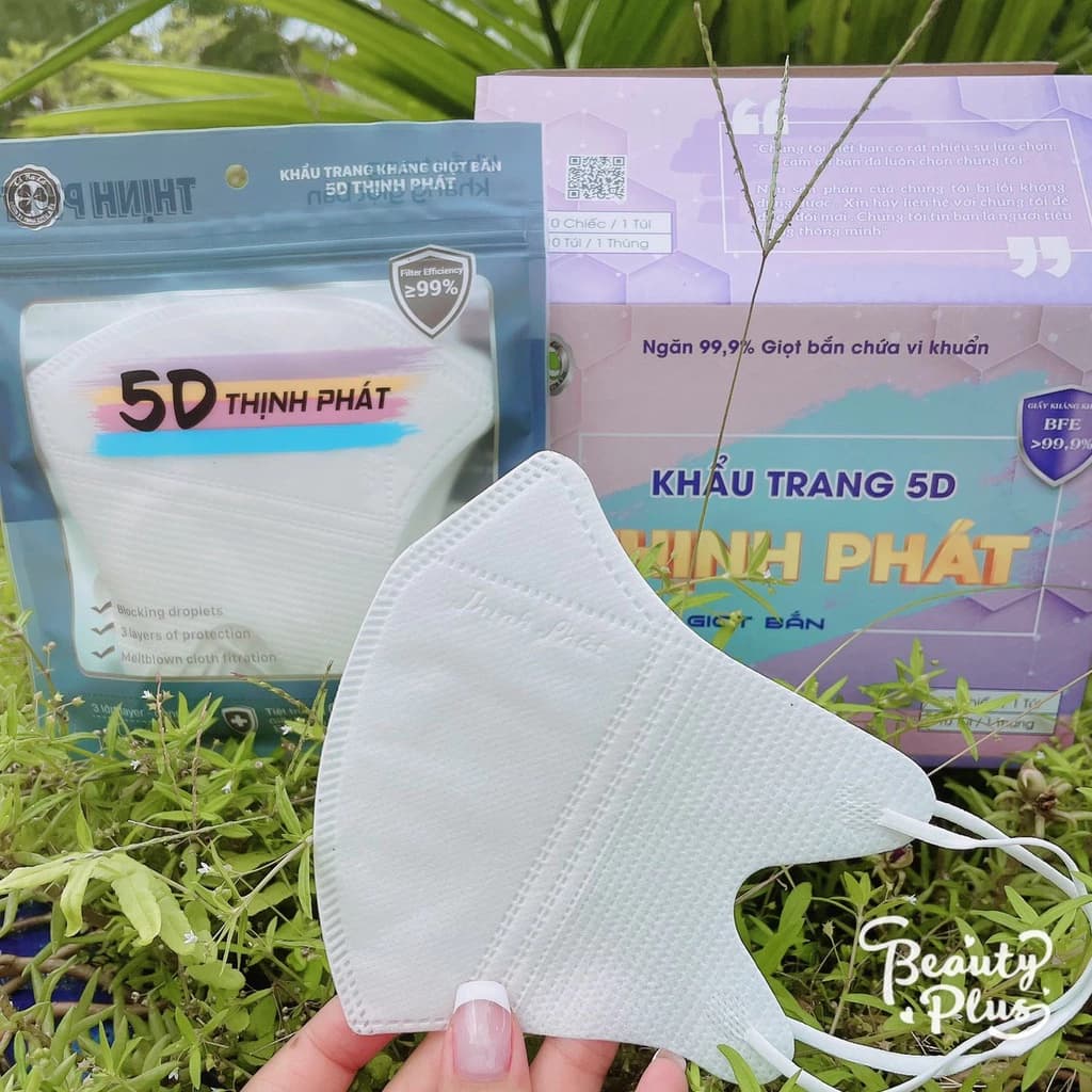 Set 110 khẩu trang 5D Thịnh Phát cao cấp