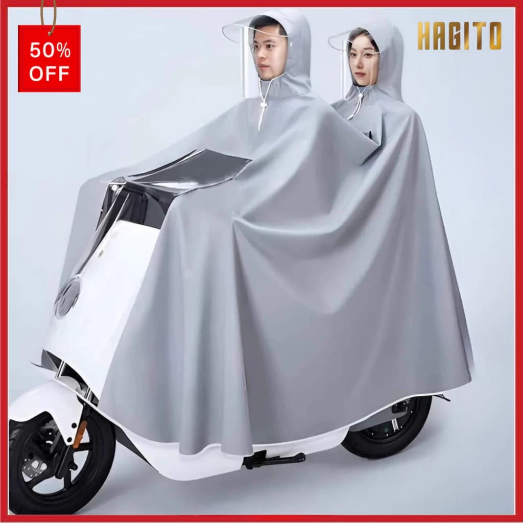 Áo mưa cánh dơi che phủ toàn thân