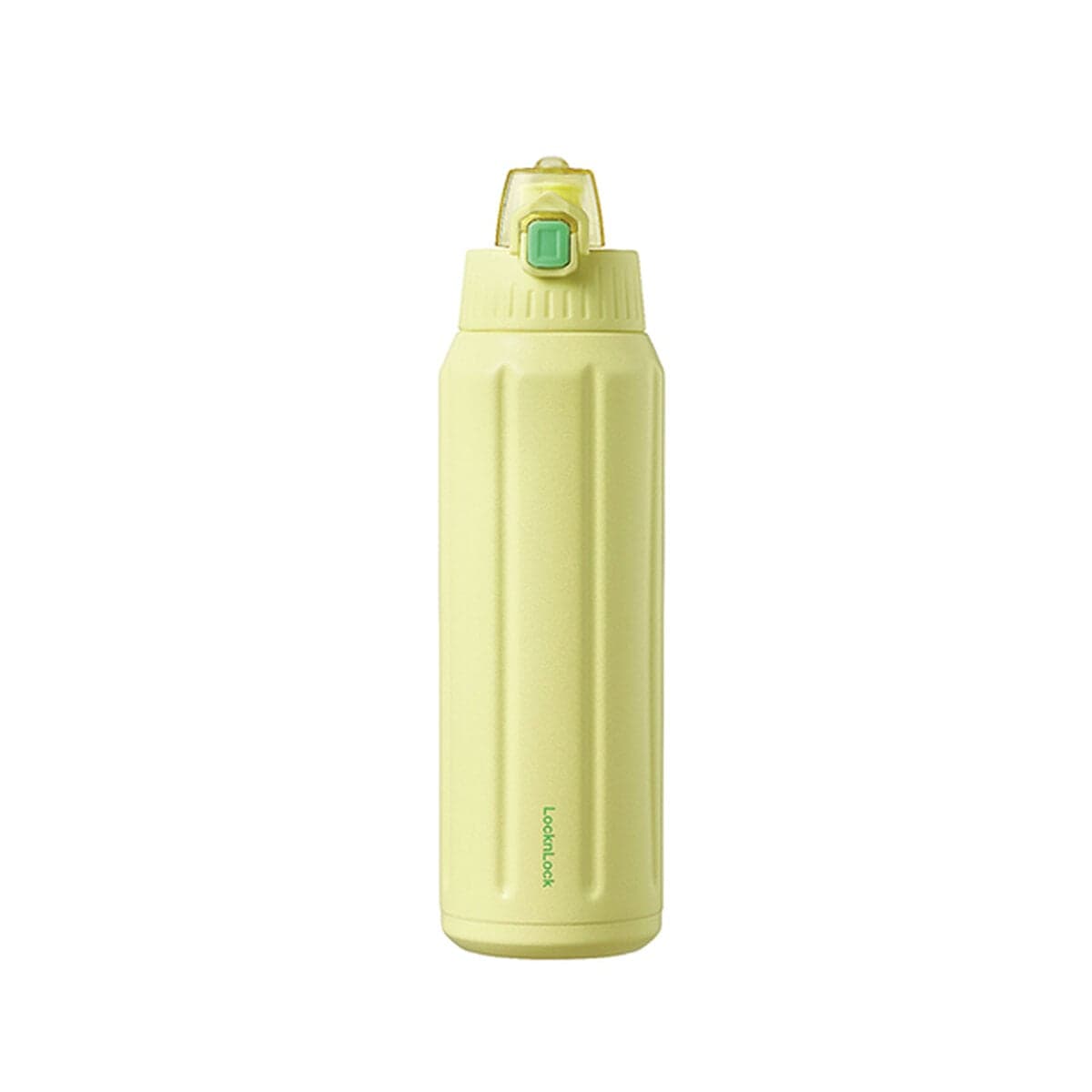 Bình giữ nhiệt LocknLock Slo Light Tumbler LHC3335 600ml màu vàng chanh trên nền trắng